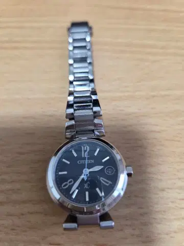 CITIZEN 크로스시 손목시계 쿼츠 블랙