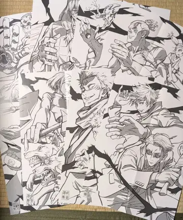 주술회전 주술 신문 1기 풀 컴플리트 세트