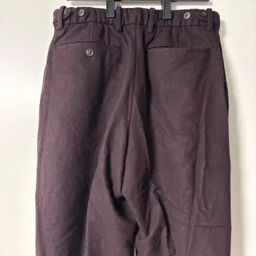 UNIQLO +J 울 블렌드 이지 팬츠 S 와인