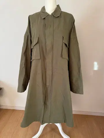 via-j 오버 사이즈 미니 코트