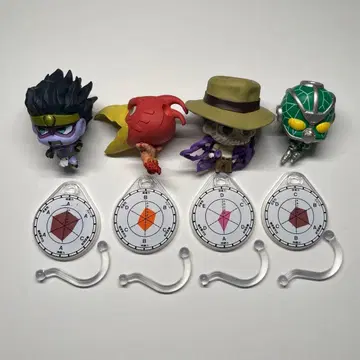 죠죠 컬렉션 죠죠 스탠드 피규어 컬렉션 01 전 4종 풀 컴프