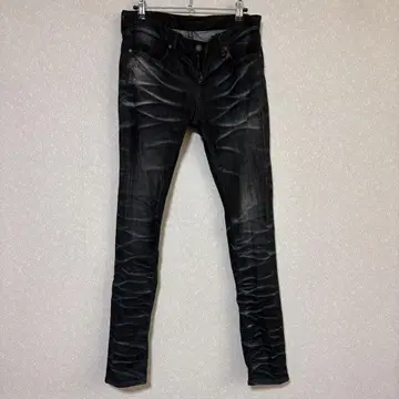 [ FUGA ] 주름 가공 스키니진