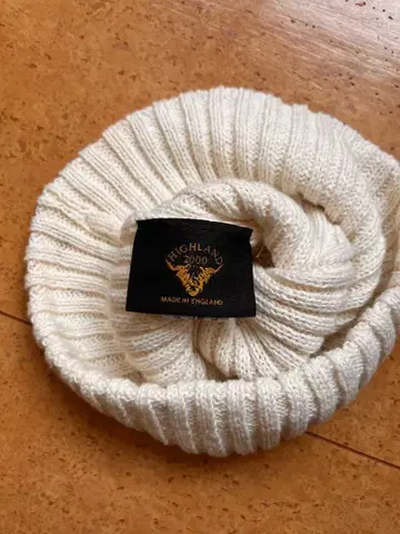 [ 영국제 ] HIGHLAND 2000 니트 캡 비니 아이보리