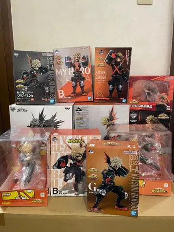 바쿠고 카츠키 피규어 묶음 판매