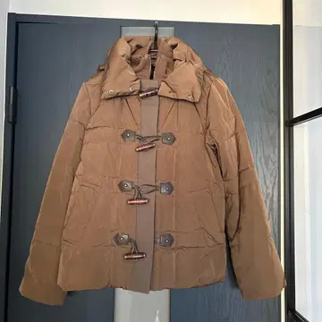 MICHEL KLEIN 브라운 다운 더플 자켓