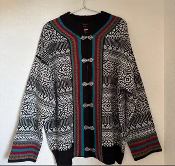 노르딕 무늬 아크릴 스웨터 F 사이즈