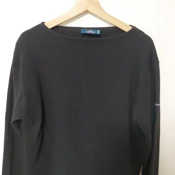 SAINT JAMES 블랙 긴팔 티셔츠 L