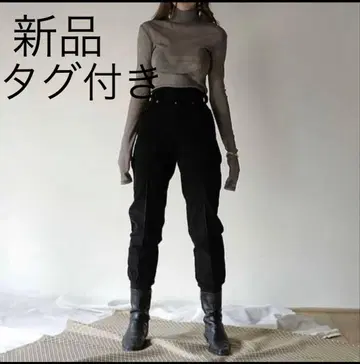 작은 체구 필수템 새상품 juemi 코듀로이 조거 팬츠 정가 9,600엔