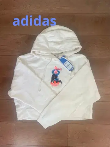택 포함 새상품 adidas 후드티 L