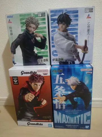 주술회전 고죠, 이타도리, 이누마키, 오코츠츠 피규어 세트