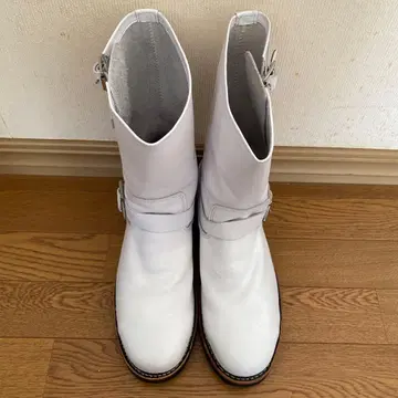 호킨스 엔지니어 부츠 화이트 (검색 레드윙 무장전선 카와치 테츠오)