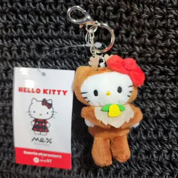 Me % 헬로키티 로리즈팜 키티 크리스마스 키링 루돌프