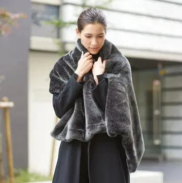 새상품 카르도니도 엘리트 리치 퍼 숄 벨트 포함