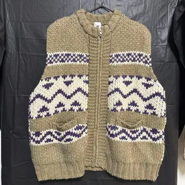 JOINT WORKS 니트 베스트 베이지