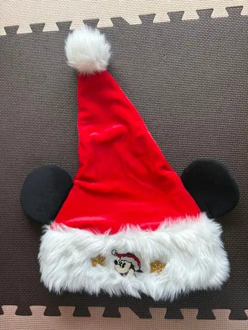 디즈니 미키 산타 모자 팬 캡 크리스마스