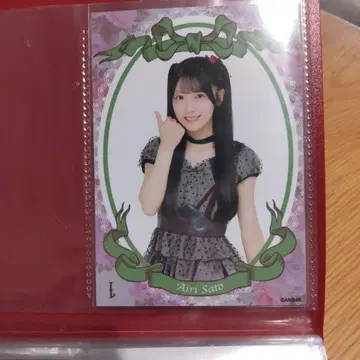 사토 키세 AKB48 18th Stage 코코카라다 브로마이드 카드