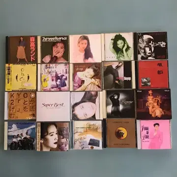 쇼와 아이돌 등 CD 20장 일괄