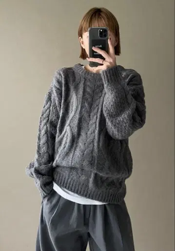 ok.soon 오크순 케이블 니트