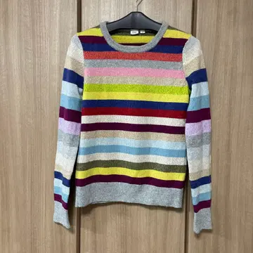 GAP 긴팔 스웨터 S 멀티 컬러 스트라이프