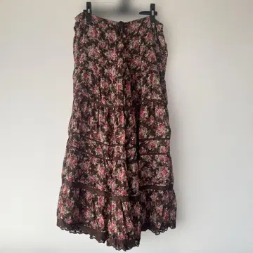 LIZ LISA 리즈리사 미니 꽃무늬 가우초 팬츠