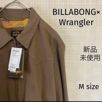 빌라봉 x 랭글러 스윙탑 자켓 브라운 미사용 새상품 M