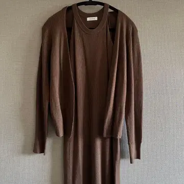 프레이 아이디 미사용 니트 세트 원피스