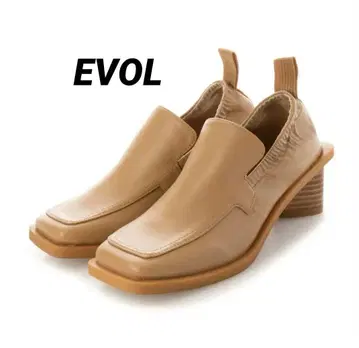 새상품 EVOL 이이볼 스퀘어 로퍼