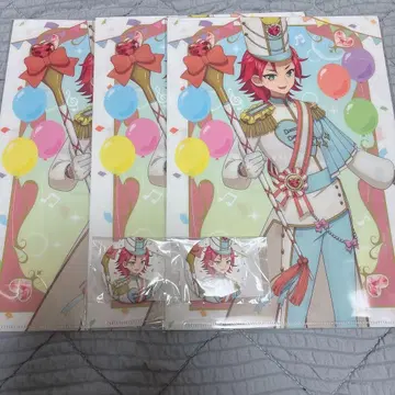 프리파라 마루쿠지 마칭 클리어 파일 캔뱃지 미타카 아사히 타카세 코요이