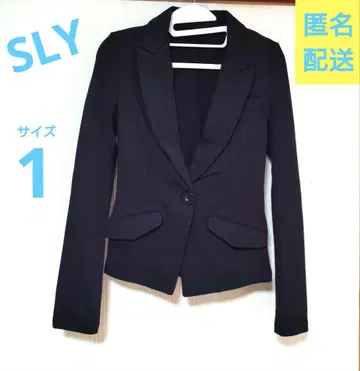 SLY 자켓 블랙 슬라이 테일러드
