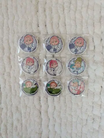 일곱개의 대죄 fes 캔뱃지 묶음 판매