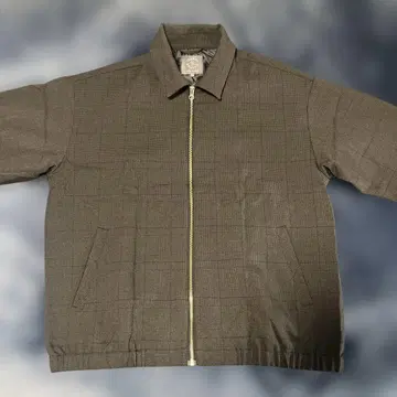 남성용 체크 무늬 자켓