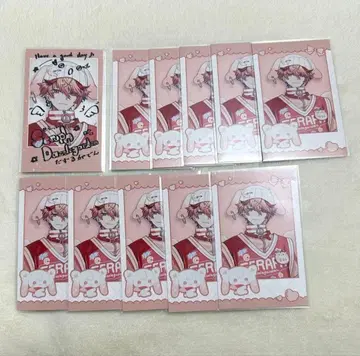 니지산지 Angelic Dream 폴라로이드풍 카드 세라프 다즐 정원