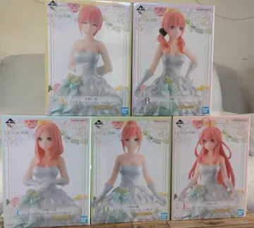 제일복권 영화 5등분의 신부 ~다섯 쌍둥이 게임 파이널~ 피규어 5체