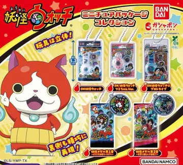 요괴워치 미니어처 패키지 컬렉션 2개