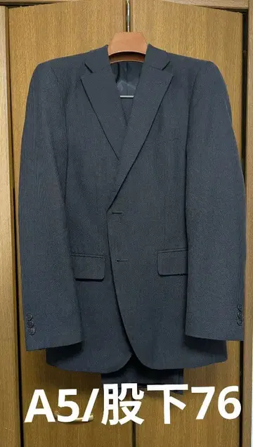 비즈니스 정장 네이비 A5 사이즈