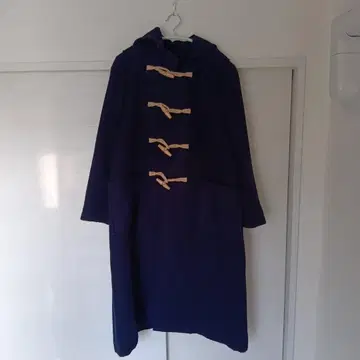 BEAMS BOY 빔즈 보이 네이비 더플 코트