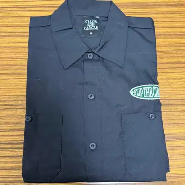 미착용 INI 워크 셔츠 M 사이즈 FLIP THE CIRCLE FTC