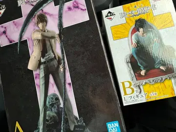 데스노트 A상 야가미 라이토 B상 L 피규어 세트