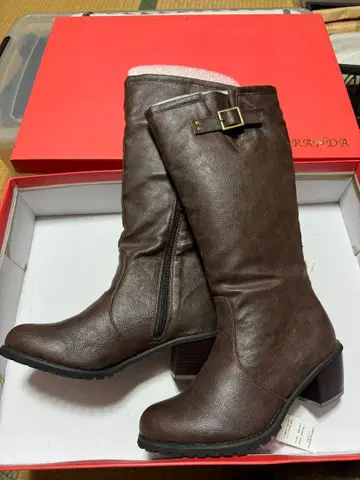 RANDA 퍼 부츠 탈부착 가능한 퍼만