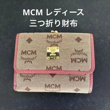 [배송비 포함] MCM 여성용 3단 폴더형 지갑