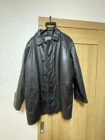 카 코트 양가죽