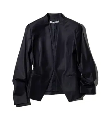 테리 럭스 도나 이그제큐티브 블랙 노카라 자켓 42