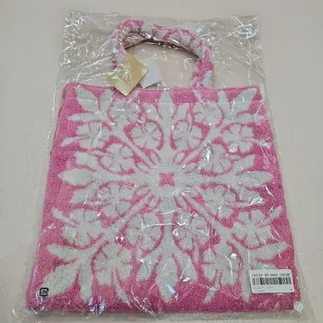 [택 포함] Kathy Mom 하와이안 퀼트 패턴 토트백 플라 댄스