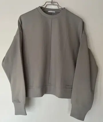 DANSKIN 그린웨이 롱 슬리브 맨투맨 L 토프 그레이