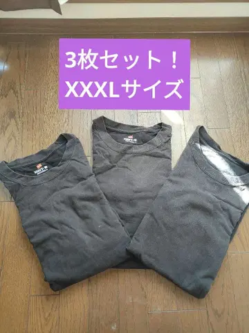 [3개 세트!] Hanes BEEFY-T H5186L XXXL 사이즈