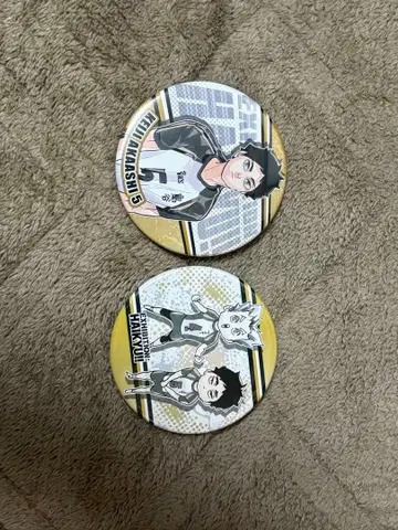 하이큐!! 캔뱃지 2개 세트 하이큐전