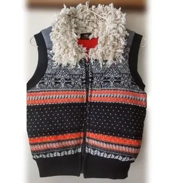 슬리브리스 베스트 페어아일 패턴 일본제