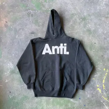 Anti Punk Rock recording label 후드티