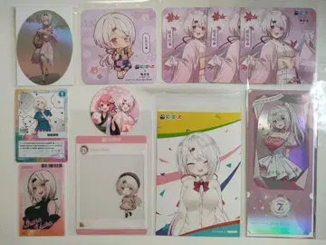 니지산지 7주년 니지 페스티벌 극락탕 GIGO 콜렉션 카드 밤 시이나