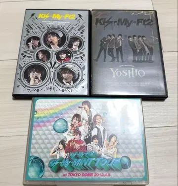 Kis-My-Ft2 DVD 콘서트 묶음 판매